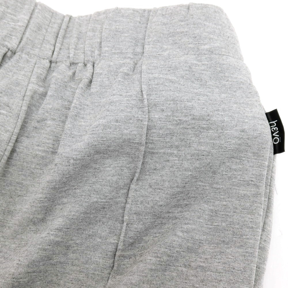 【新品】イーヴォ Hevo コットンナイロン ジャージー ジョガーパンツ イージーパンツ ライトグレー【サイズS】【 状態ランクN 】【 メンズ 】