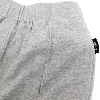 【新品】イーヴォ Hevo コットンナイロン ジャージー ジョガーパンツ イージーパンツ ライトグレー【サイズS】【 状態ランクN 】【 メンズ 】