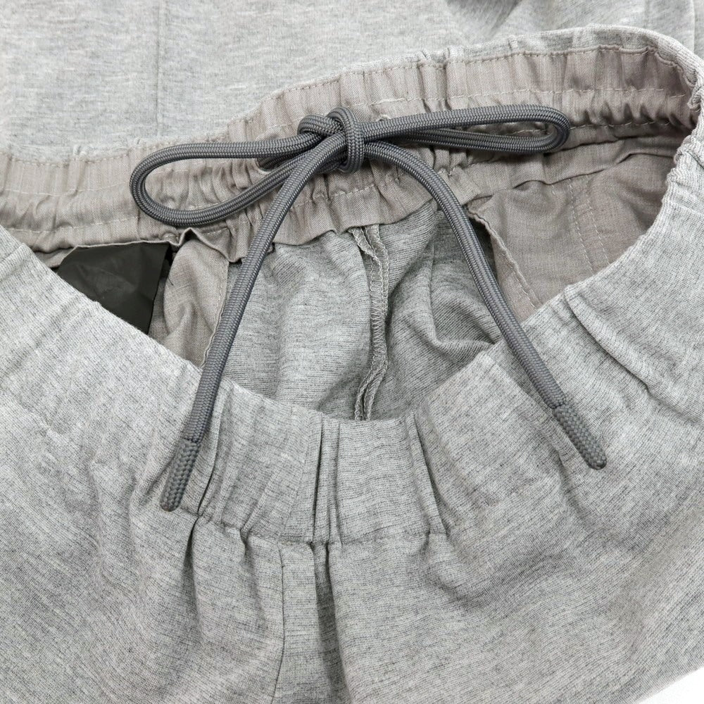 【新品】イーヴォ Hevo コットンナイロン ジャージー ジョガーパンツ イージーパンツ ライトグレー【サイズM】【 状態ランクN 】【 メンズ 】