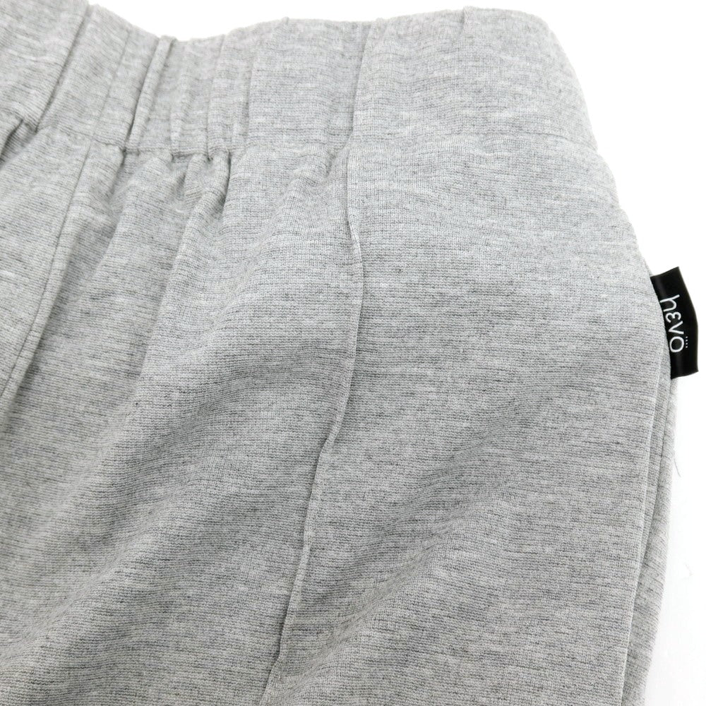 【新品】イーヴォ Hevo コットンナイロン ジャージー ジョガーパンツ イージーパンツ ライトグレー【サイズM】【 状態ランクN 】【 メンズ 】