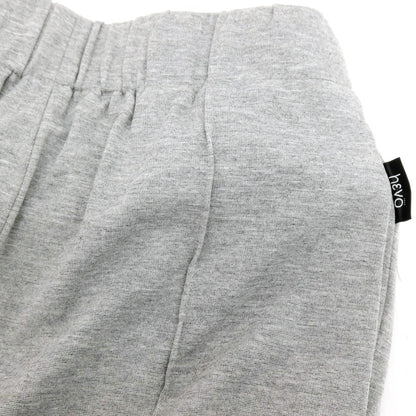【新品】イーヴォ Hevo コットンナイロン ジャージー ジョガーパンツ イージーパンツ ライトグレー【サイズL】【 状態ランクN 】【 メンズ 】