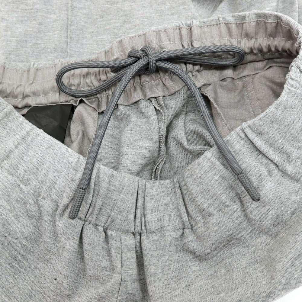 【新品】イーヴォ Hevo コットンナイロン ジャージー ジョガーパンツ イージーパンツ ライトグレー【サイズXL】【 状態ランクN 】【 メンズ 】