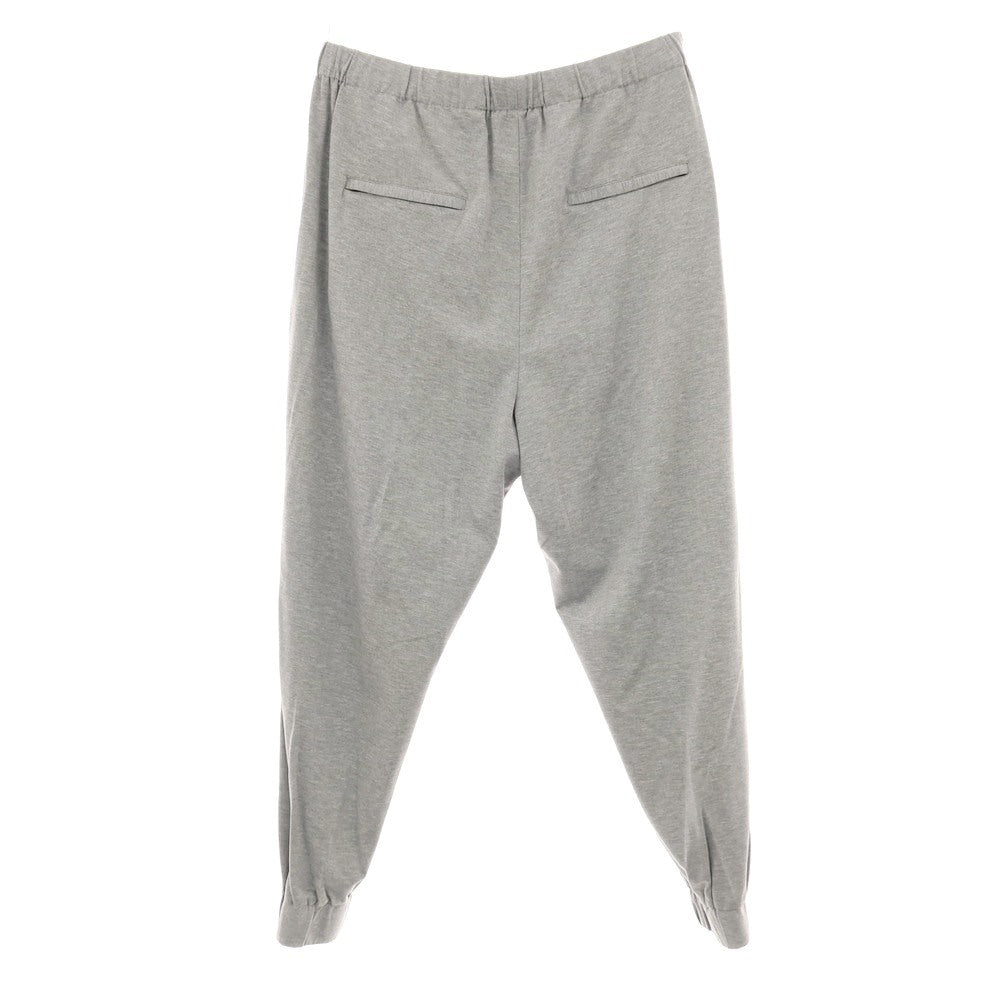【新品アウトレット】イーヴォ Hevo コットンナイロン ジャージー ジョガーパンツ イージーパンツ ライトグレー【サイズXXL】【 状態ランクN- 】【 メンズ 】