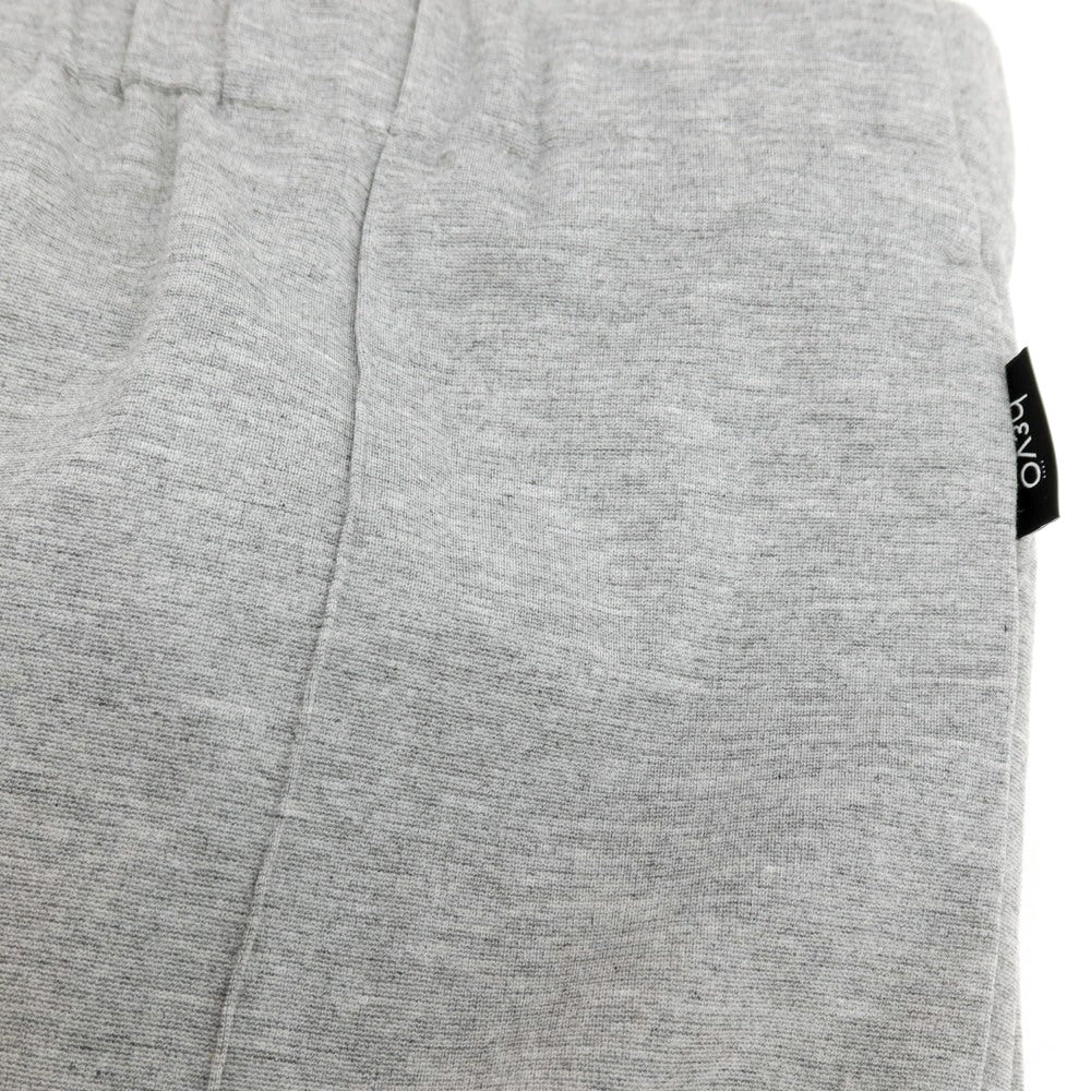 【新品アウトレット】イーヴォ Hevo コットンナイロン ジャージー ジョガーパンツ イージーパンツ ライトグレー【サイズXXL】【 状態ランクN- 】【 メンズ 】