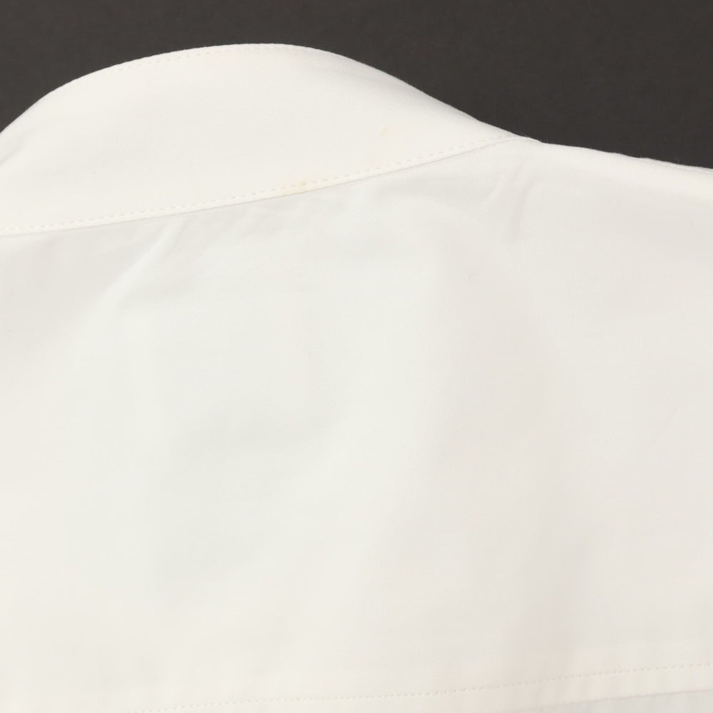 【新品】バグッタ Bagutta UENO コットン バンドカラー カジュアルシャツ ホワイト【サイズS】【 状態ランクN 】【 メンズ 】