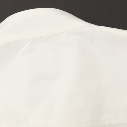 【新品】バグッタ Bagutta UENO コットン バンドカラー カジュアルシャツ ホワイト【サイズS】【 状態ランクN 】【 メンズ 】