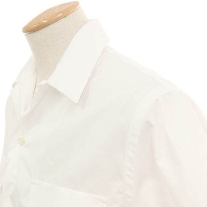 【新品アウトレット】バグッタ Bagutta CARIM コットン オープンカラー 半袖シャツ ホワイト【サイズS】【 状態ランクN- 】【 メンズ 】