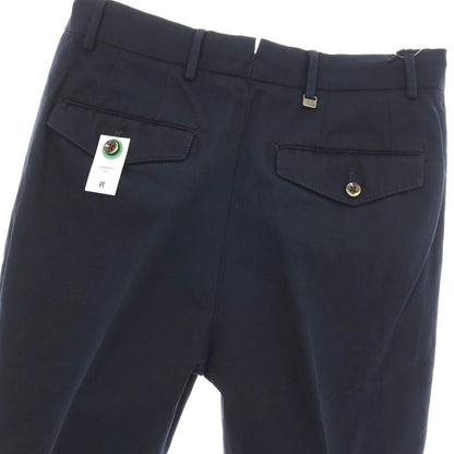 【新品】ピーティートリノ PT TORINO コットンリネン カジュアルスラックスパンツ ネイビー【サイズ44】【 状態ランクN 】【 メンズ 】