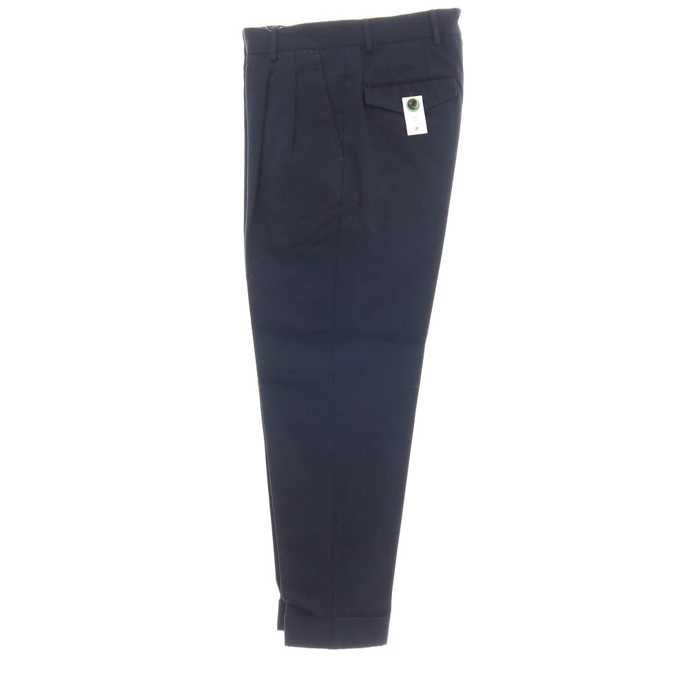 【新品】ピーティートリノ PT TORINO コットンリネン カジュアルスラックスパンツ ネイビー【サイズ44】【 状態ランクN 】【 メンズ 】