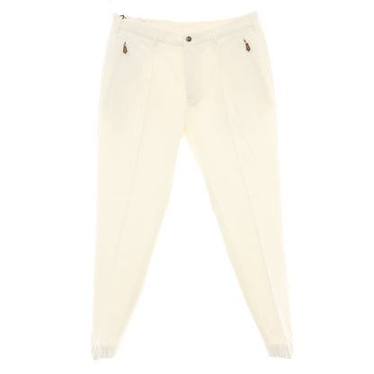 【新品】ピーティートリノ PT TORINO コットンナイロン ジャージー ジョガーパンツ ホワイト【サイズ54】【 状態ランクN 】【 メンズ 】