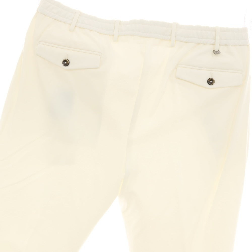 【新品】ピーティートリノ PT TORINO コットンナイロン ジャージー ジョガーパンツ ホワイト【サイズ54】【 状態ランクN 】【 メンズ 】