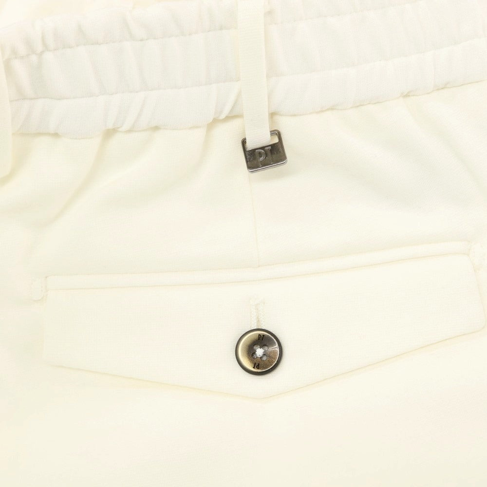 【新品】ピーティートリノ PT TORINO コットンナイロン ジャージー ジョガーパンツ ホワイト【サイズ54】【 状態ランクN 】【 メンズ 】