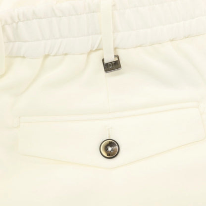 【新品】ピーティートリノ PT TORINO コットンナイロン ジャージー ジョガーパンツ ホワイト【サイズ54】【 状態ランクN 】【 メンズ 】