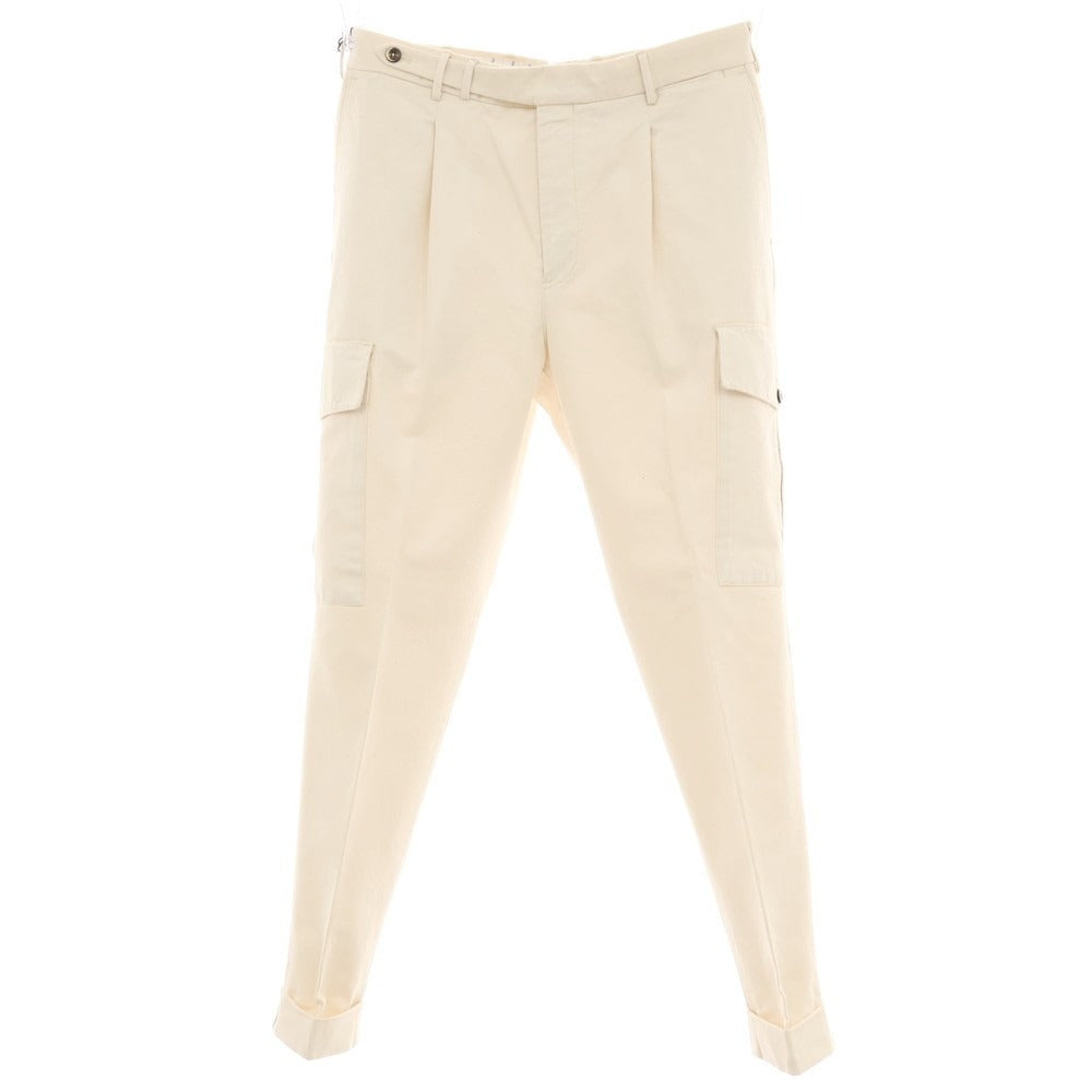 【新品】ピーティートリノ PT TORINO コットン カーゴパンツ オフホワイト【サイズ50】【 状態ランクN 】【 メンズ 】