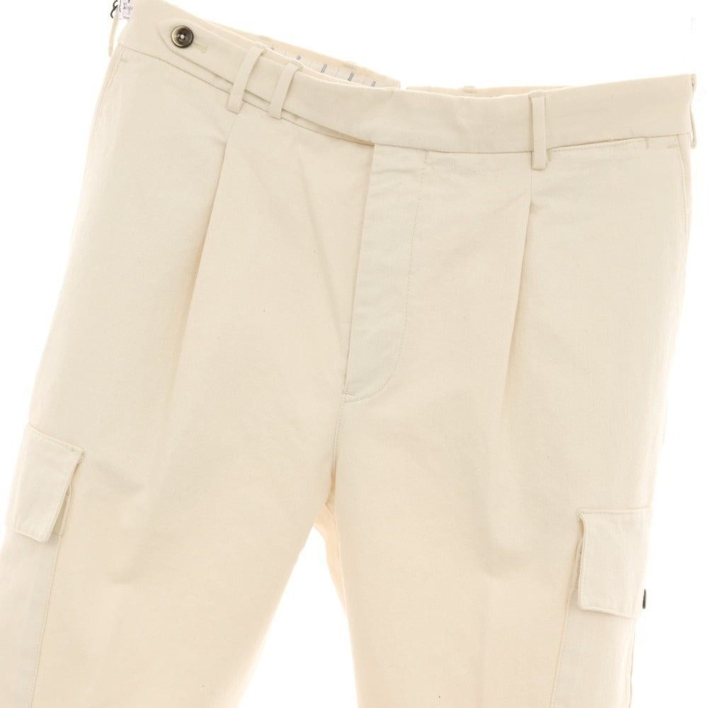 【新品】ピーティートリノ PT TORINO コットン カーゴパンツ オフホワイト【サイズ50】【 状態ランクN 】【 メンズ 】