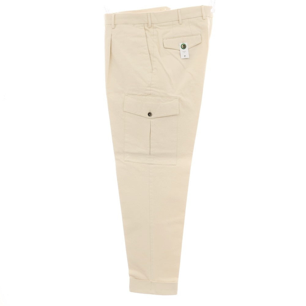 【新品】ピーティートリノ PT TORINO MICHAEL コットンリネン カーゴパンツ ホワイト【サイズ46】【メンズ】 新品】ピーティートリノ PT TORINO コットン カーゴパンツ オフ