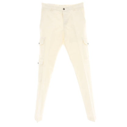 【新品】ピーティートリノ PT TORINO MICHAEL コットンリネン カーゴパンツ ホワイト【サイズ44】【 状態ランクN 】【 メンズ 】