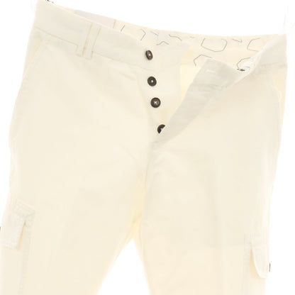 【新品】ピーティートリノ PT TORINO MICHAEL コットンリネン カーゴパンツ ホワイト【サイズ44】【 状態ランクN 】【 メンズ 】