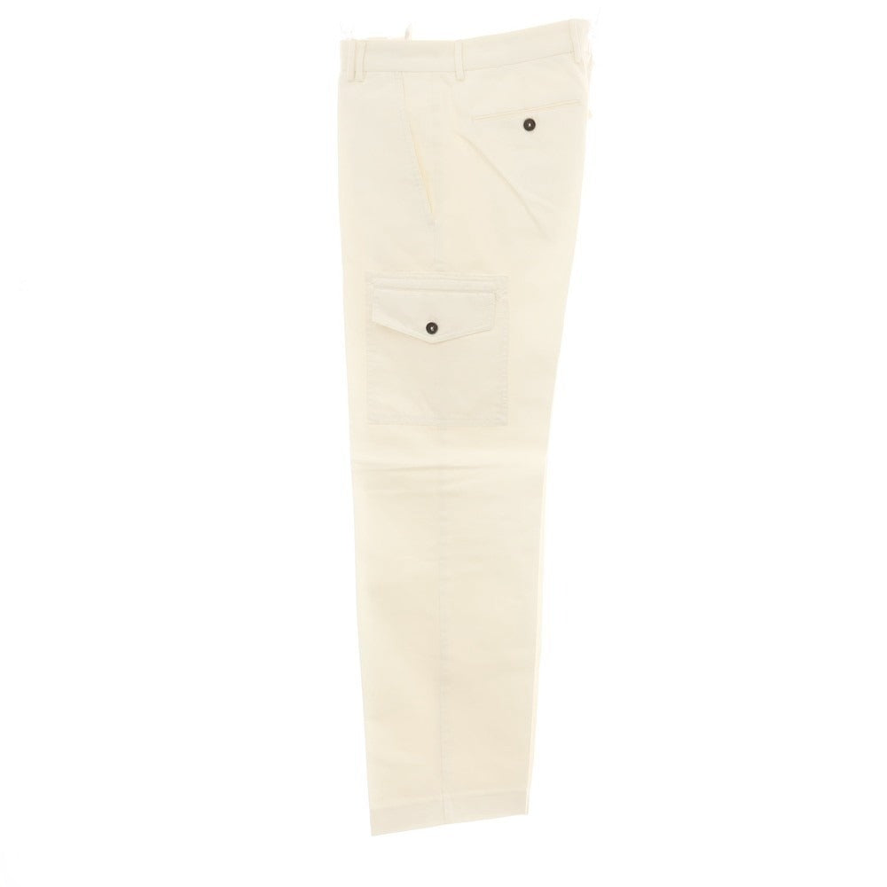 【新品】ピーティートリノ PT TORINO MICHAEL コットンリネン カーゴパンツ ホワイト【サイズ44】【 状態ランクN 】【 メンズ 】