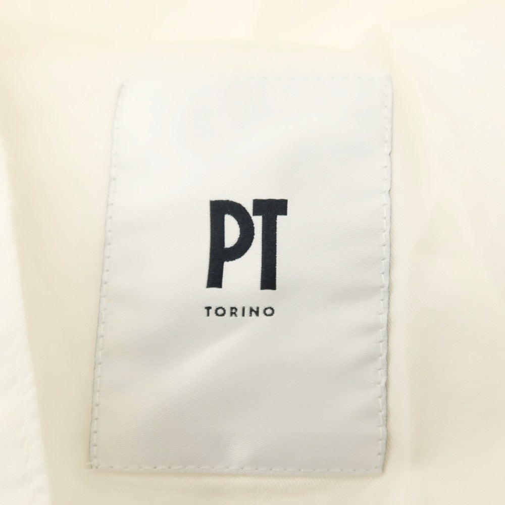 【新品】ピーティートリノ PT TORINO MICHAEL コットンリネン カーゴパンツ ホワイト【サイズ46】【 状態ランクN 】【 メンズ 】[DPD]