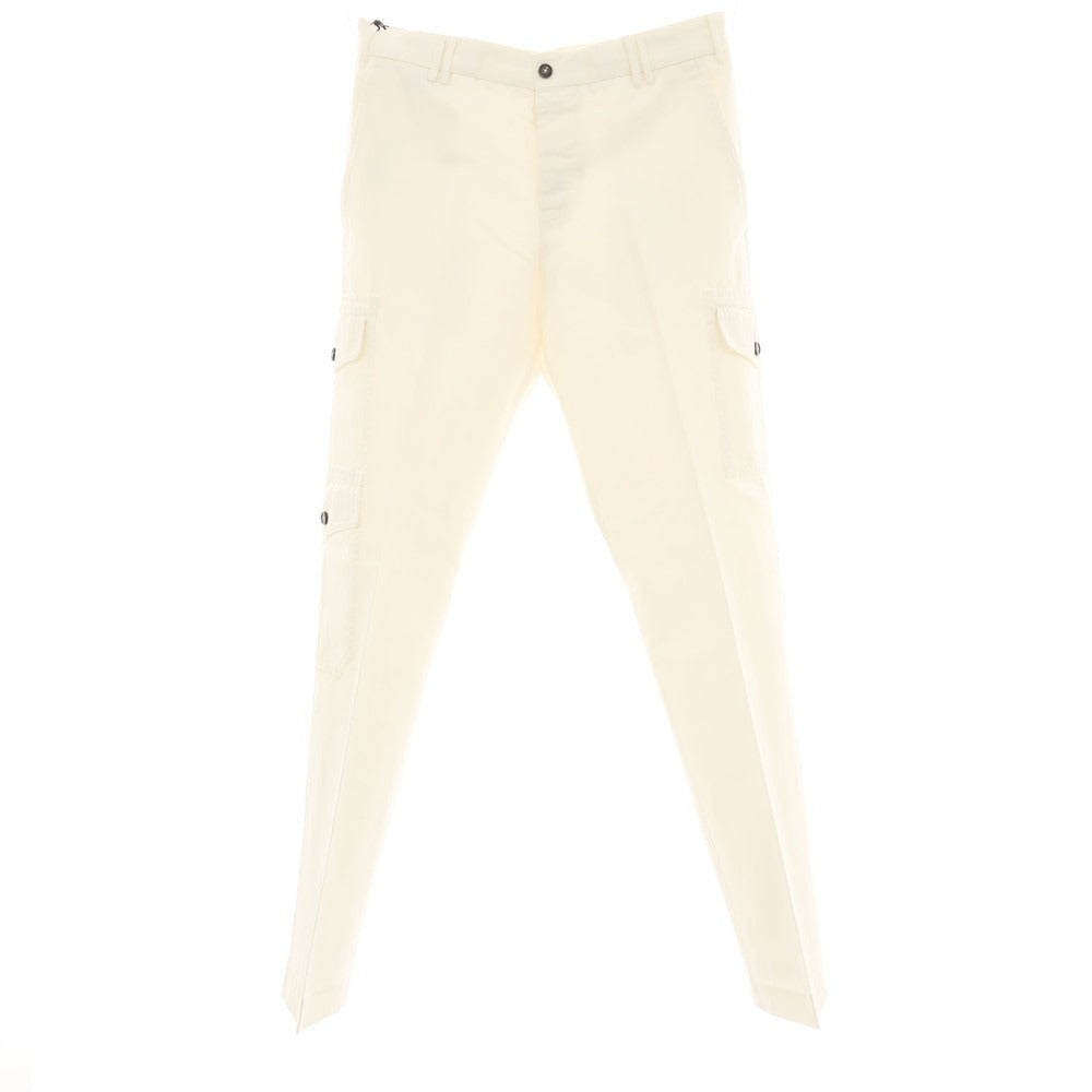 【新品アウトレット】ピーティートリノ PT TORINO MICHAEL コットンリネン カーゴパンツ ホワイト【サイズ48】【 状態ランクN- 】【 メンズ 】