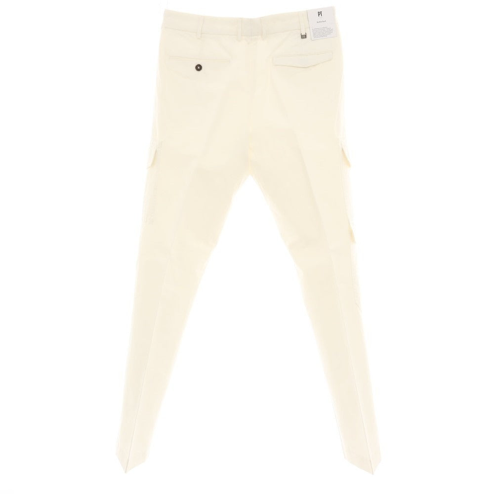 【新品アウトレット】ピーティートリノ PT TORINO MICHAEL コットンリネン カーゴパンツ ホワイト【サイズ48】【 状態ランクN- 】【 メンズ 】