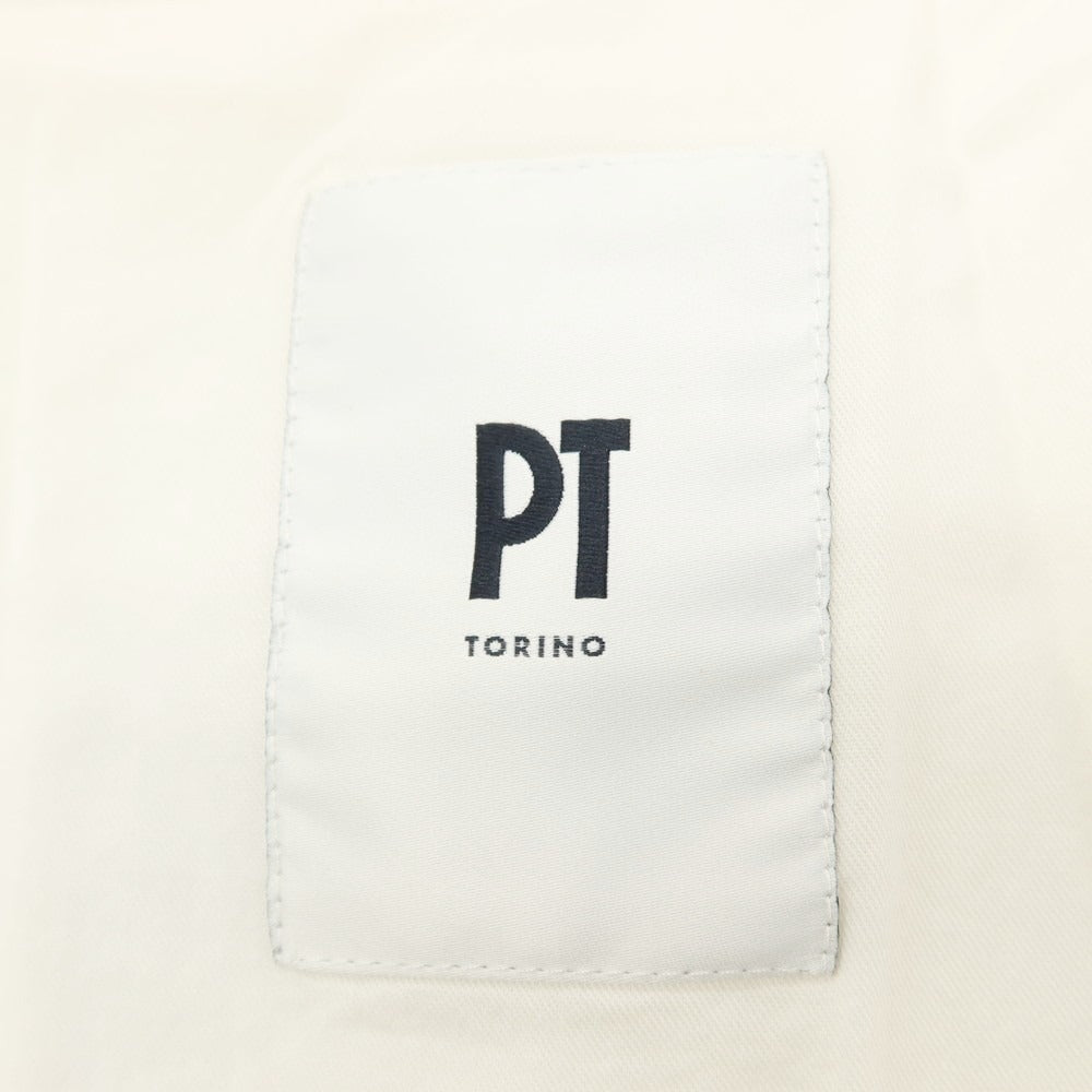【新品アウトレット】ピーティートリノ PT TORINO MICHAEL コットンリネン カーゴパンツ ホワイト【サイズ52】【 状態ランクN- 】【 メンズ 】[DPD]