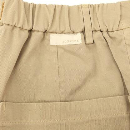 【新品】ボネール BONHEUR ツイルコットン イージースラックスパンツ ベージュ【サイズ36】【 状態ランクN 】【 メンズ 】