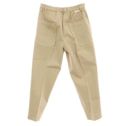 【新品】ボネール BONHEUR ツイルコットン イージースラックスパンツ ベージュ【サイズ38】【 状態ランクN 】【 メンズ 】