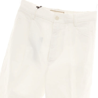 【新品】ボネール BONHEUR ツイルコットン イージースラックスパンツ ホワイト【サイズ30】【 状態ランクN 】【 メンズ 】