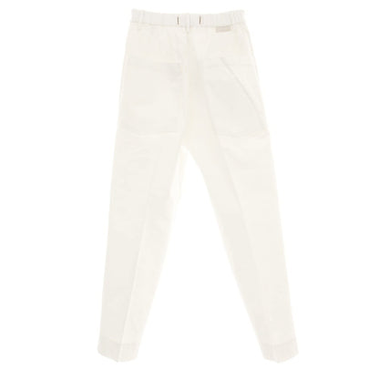 【新品】ボネール BONHEUR ツイルコットン イージースラックスパンツ ホワイト【サイズ30】【 状態ランクN 】【 メンズ 】