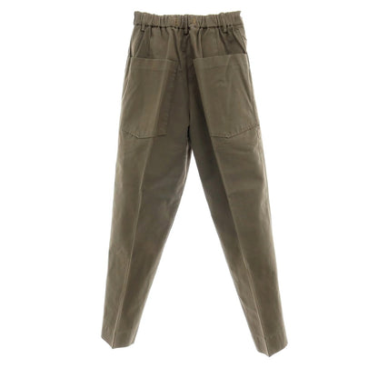 【新品アウトレット】ボネール BONHEUR ツイルコットン イージースラックスパンツ オリーブ【サイズ29】【 状態ランクN- 】【 メンズ 】