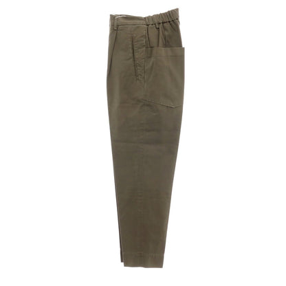 【新品アウトレット】ボネール BONHEUR ツイルコットン イージースラックスパンツ オリーブ【サイズ29】【 状態ランクN- 】【 メンズ 】