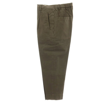 【新品アウトレット】ボネール BONHEUR ツイルコットン イージースラックスパンツ オリーブ【サイズ38】【 状態ランクN- 】【 メンズ 】