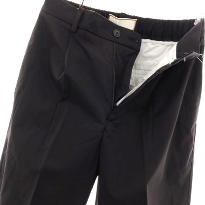 【新品】ボネール BONHEUR コットンナイロン イージースラックスパンツ ブラック【サイズ29】【 状態ランクN 】【 メンズ 】