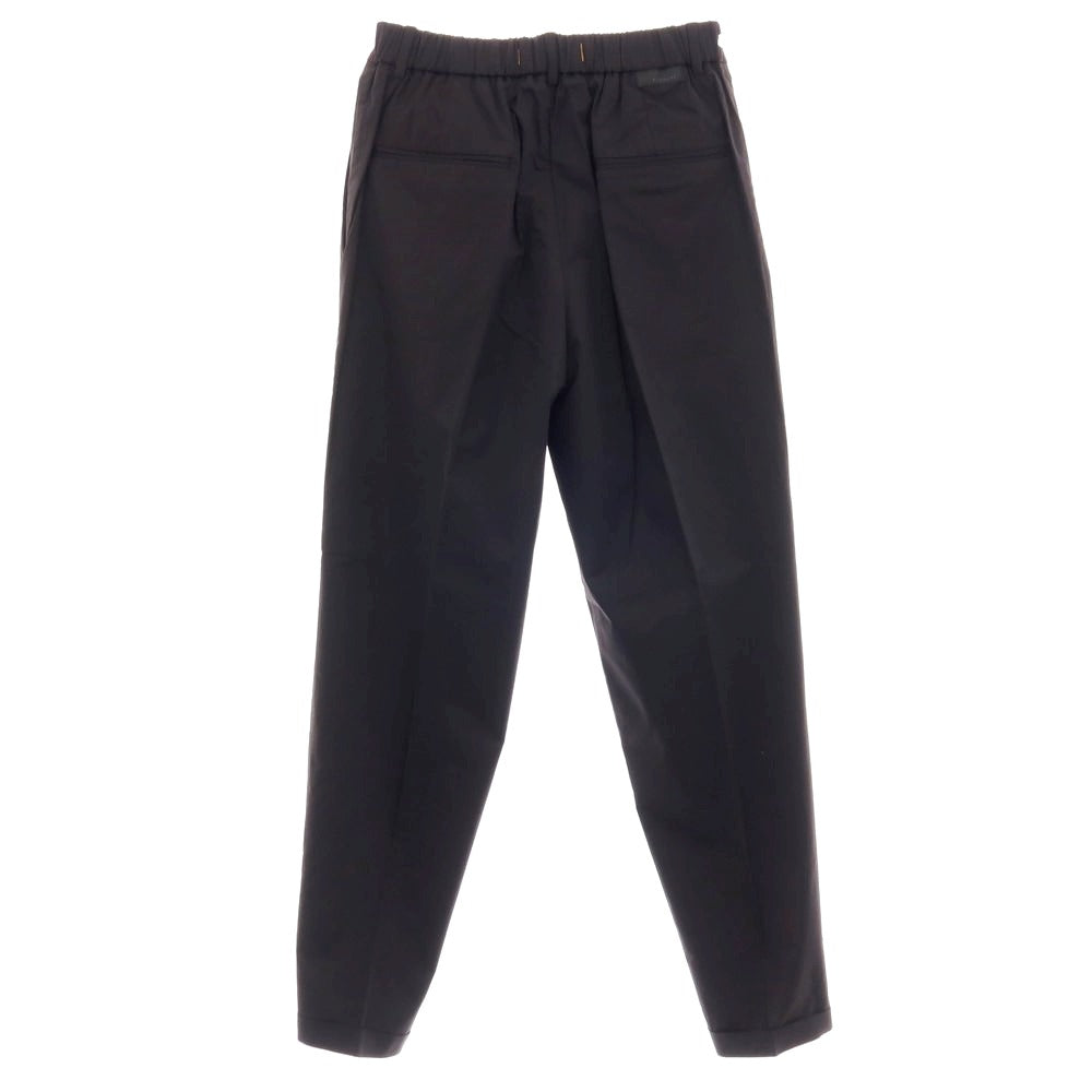 【新品】ボネール BONHEUR コットンナイロン イージースラックスパンツ ブラック【サイズ29】【 状態ランクN 】【 メンズ 】