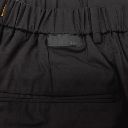 【新品】ボネール BONHEUR コットンナイロン イージースラックスパンツ ブラック【サイズ34】【 状態ランクN 】【 メンズ 】