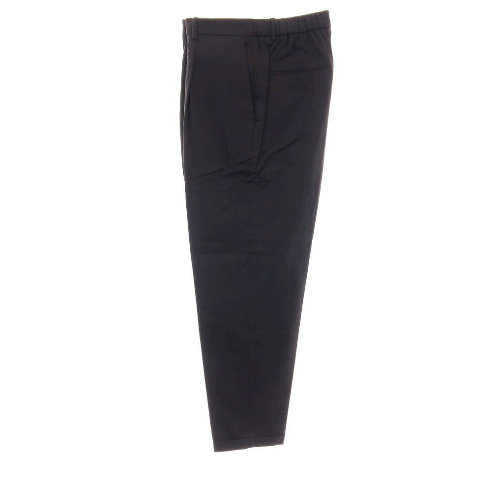 【新品】ボネール BONHEUR コットンナイロン イージースラックスパンツ ブラック【サイズ34】【 状態ランクN 】【 メンズ 】