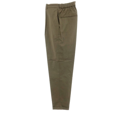 【新品】ボネール BONHEUR コットンナイロン イージースラックスパンツ オリーブ【サイズ28】【 状態ランクN 】【 メンズ 】