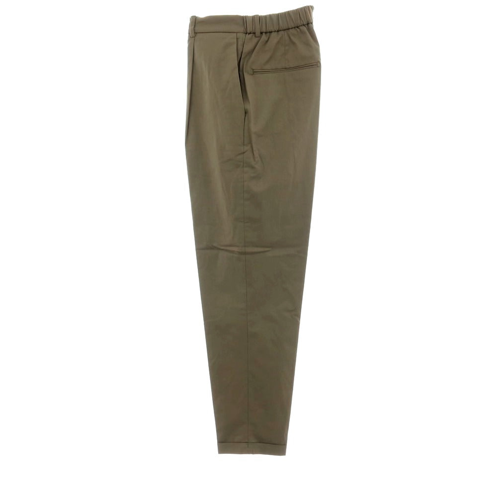 【新品アウトレット】ボネール BONHEUR コットンナイロン イージースラックスパンツ オリーブ【サイズ29】【 状態ランクN- 】【 メンズ 】