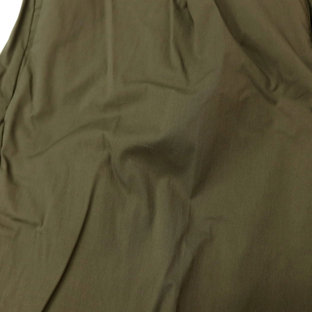 【新品アウトレット】ボネール BONHEUR コットンナイロン イージースラックスパンツ オリーブ【サイズ36】【 状態ランクN- 】【 メンズ 】