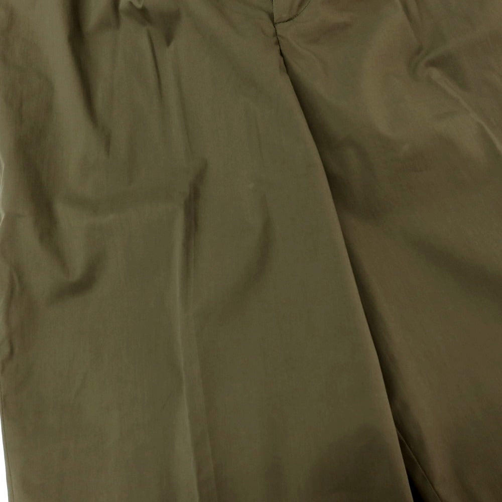 【新品アウトレット】ボネール BONHEUR コットンナイロン イージースラックスパンツ オリーブ【サイズ38】【 状態ランクN- 】【 メンズ 】