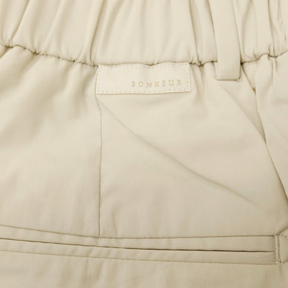 【新品】ボネール BONHEUR コットンナイロン イージースラックスパンツ ライトベージュ【サイズ28】【 状態ランクN 】【 メンズ 】