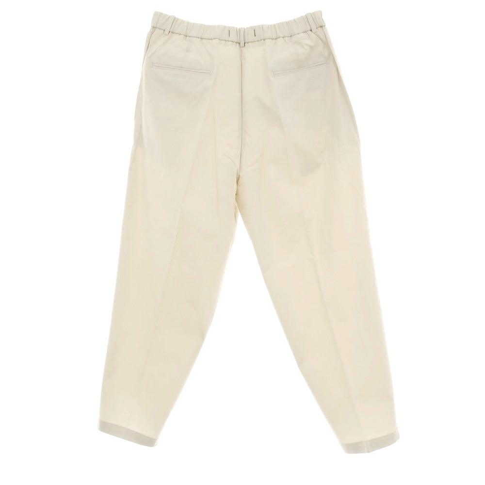 【新品アウトレット】ボネール BONHEUR コットンナイロン イージースラックスパンツ ライトベージュ【サイズ38】【 状態ランクN- 】【 メンズ 】