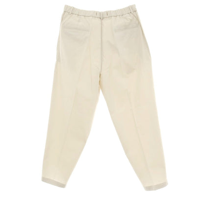 【新品アウトレット】ボネール BONHEUR コットンナイロン イージースラックスパンツ ライトベージュ【サイズ38】【 状態ランクN- 】【 メンズ 】