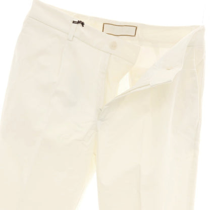 【新品】ボネール BONHEUR ストレッチコットン カジュアルスラックスパンツ アイボリー【サイズ30】【 状態ランクN 】【 メンズ 】