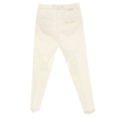 【新品】ボネール BONHEUR ストレッチコットン カジュアルスラックスパンツ アイボリー【サイズ30】【 状態ランクN 】【 メンズ 】