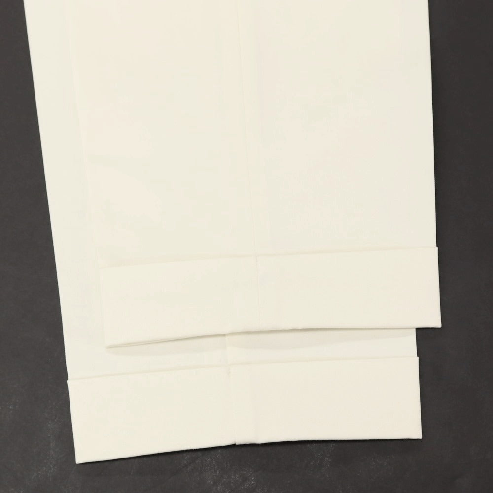 【新品】ボネール BONHEUR ストレッチコットン カジュアルスラックスパンツ アイボリー【サイズ30】【 状態ランクN 】【 メンズ 】