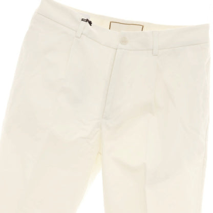 【新品】ボネール BONHEUR ストレッチコットン カジュアルスラックスパンツ アイボリー【サイズ30】【 状態ランクN 】【 メンズ 】