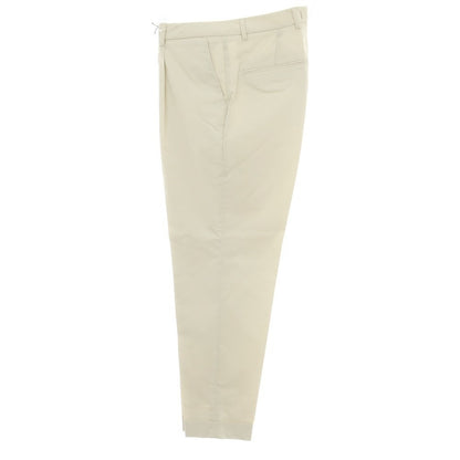 【SALE10%OFF/返品不可】【新品】ボネール BONHEUR PECHINO ストレッチ コットンナイロン カジュアルスラックスパンツ ライトベージュ【 サイズ36 】【 状態ランクN 】【 メンズ 】 [APD]